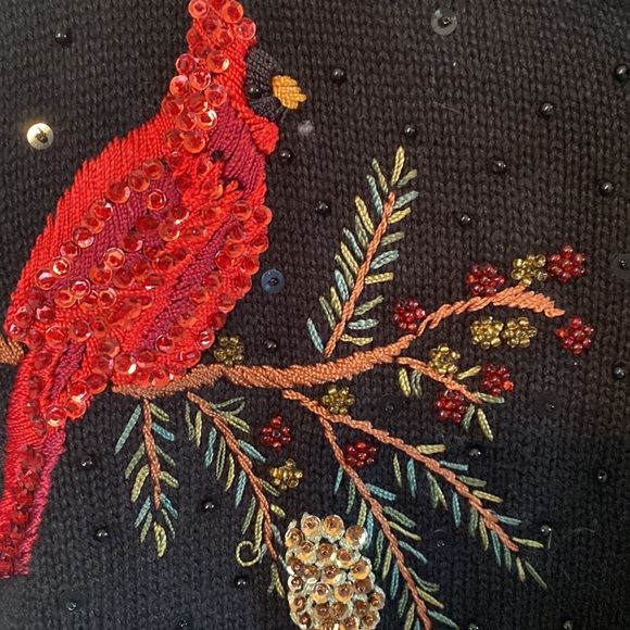 Tiara international Christmas collection sweater size small - Picture 5 of 7